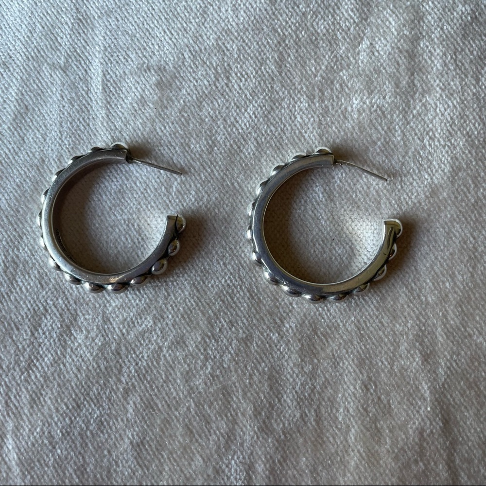2/$20 Silver Hoops
